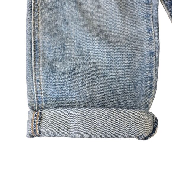 Old Navy Women's 8 Light Wash Blue Jean Denim Overalls - Picture 9 of 16